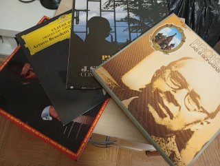 Lote de 4 albums de Música Clásica y 5 vinilos