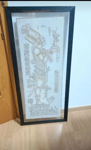 Cuadro Decorativo Motivo Azteca