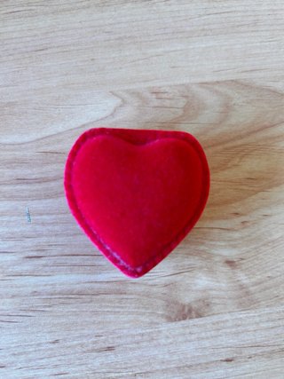 Cajita para Joyas en Forma de Corazón