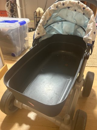 Carro de juguete para muñecas
