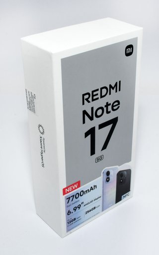 XIAOMI REDMI NOTE 17 5G 256GB NERO CONFEZIONE ORIGINALE