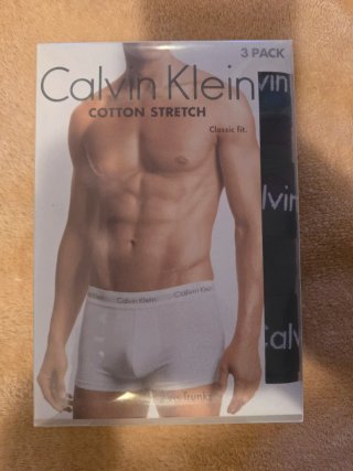 Pack 3 Bóxers Calvin Klein Cotton Stretch