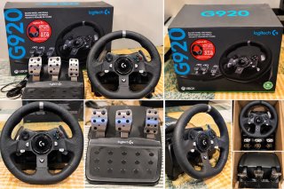 Volante Logitech G920 y Pedales para Xbox/PC