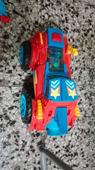 Coche de Juguete Todoterreno Rojo