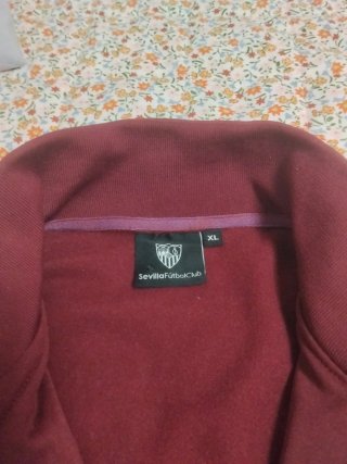 Sudadera Sevilla F.C. Roja Talla XL