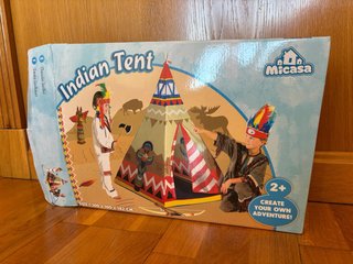 Tienda india infantil de Juguete - Tipi Micasa