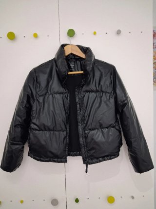 Anorak Negro Mango Teen