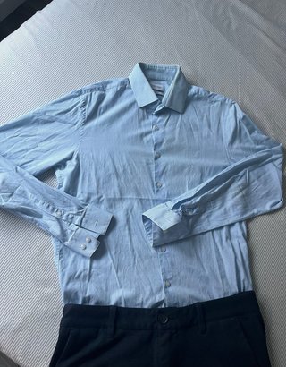Camisa Azul Calvin Klein