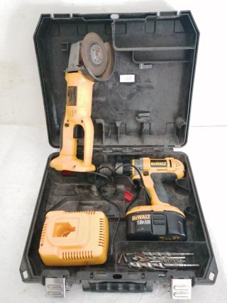 Set Taladro y Amoladora DeWalt 18V