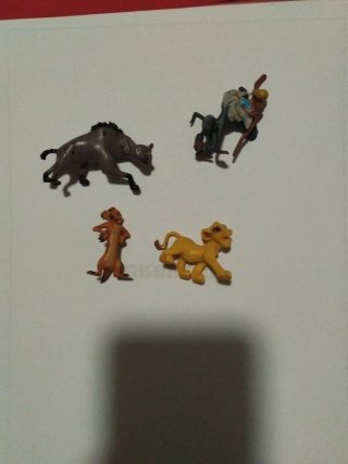 Set de 4 Figuras El Rey León