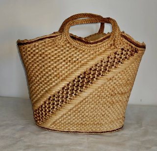 Bolsa de mimbre grande