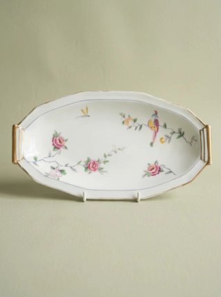 Bandeja de Porcelana Limoges Art Déco