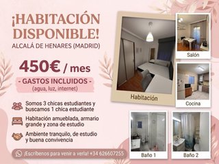 Habitación en alquiler
