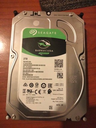 Disco Duro Seagate BarraCuda 2TB