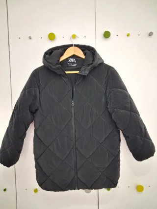 Anorak Negro Zara