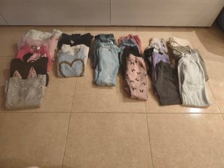 Lote de ropa infantil variada talla 6-7 años
