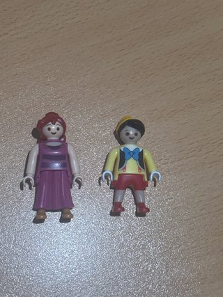 Figuras Playmobil Megara y Pinocho