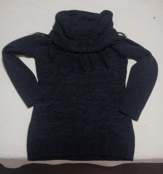 Jersey Largo de Cuello Alto