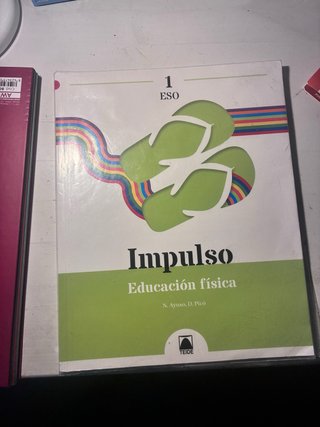 Libro 1ESO educación física,Impulso,TEIDE