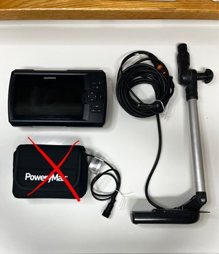 OFERTA! Kit Garmin Striker Vivid 7sv Plus