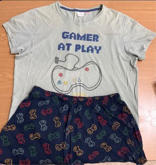 Pijama Niño Zara Gamer Talla 13, 14 años