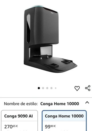 Base autovaciado Conga Home 10000
