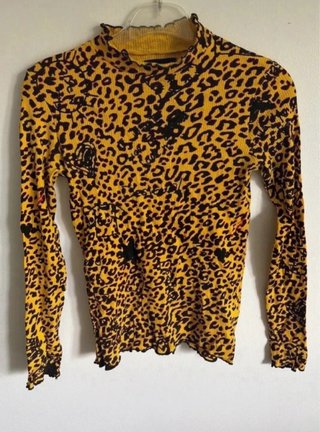 Camiseta manga larga Desigual leopardo