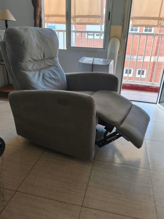 Sillón Ergonómico Reclinable Gris