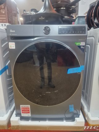 Lavadora Hoover 14kg Gris
