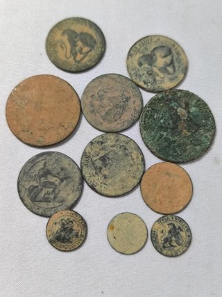 Lotto di 11 monete antiche