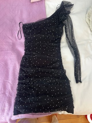 Vestido de fiesta Zara negro
