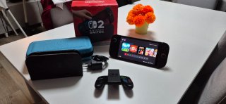 Nintendo Switch 2 con funda