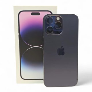 IPHONE 14 PRO MAX 256GB 100% BATTERIA VIOLA + SCATOLA + CAVO