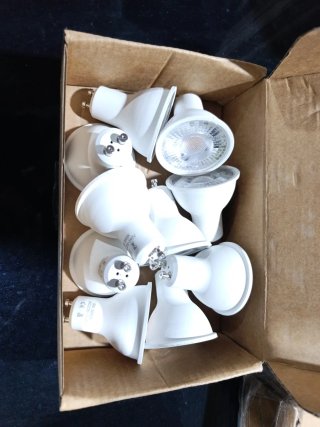 Set de 10 bombillas LED tipo ojo de buey