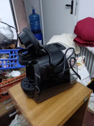 Cafetera de Cápsulas Bosch Negra
