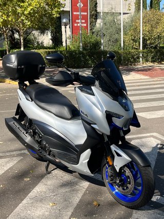 Zontes M350 Maxi-Scooter Gris