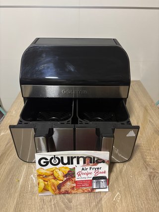 Freidora de Aire Gourmia 10L Doble Cajón