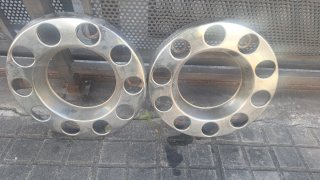 2 Tapacubos Cromados para Camión