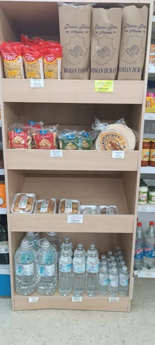 Estantería de Madera con Baldas Inclinadas