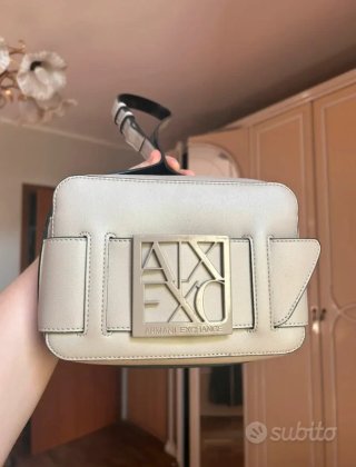 Borsa Armani Exchange Beige originale