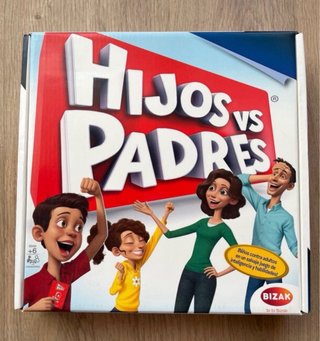 Juego de mesa Hijos vs Padres (Bizak)