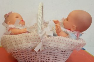 Muñecos Gemelos Vintage Años 80