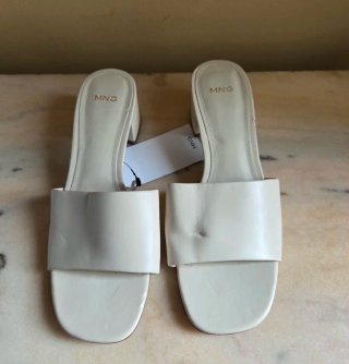 Sandalias Mango Beige