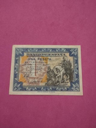 Billete de Una Peseta de 1940