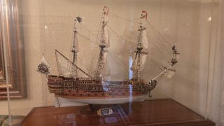 Maqueta de Barco San Felipe 1690