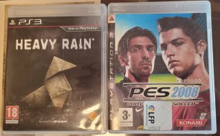 Juegos PS3: Heavy Rain y PES 2008