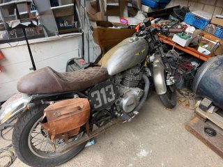 Yamaha SR250 Café Racer