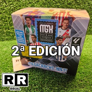 2ª Ed. Megacracks 2026-27 Caja 50 sobres