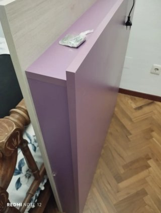 Cabecero Juvenil Morado 90cm