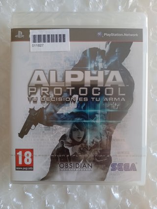 Alpha Protocol PS3 Precintado